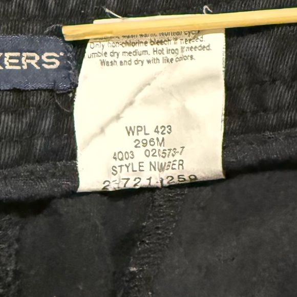 Dockers Women’s Cargo Pants Black Size 8 - Picture 5 of 5